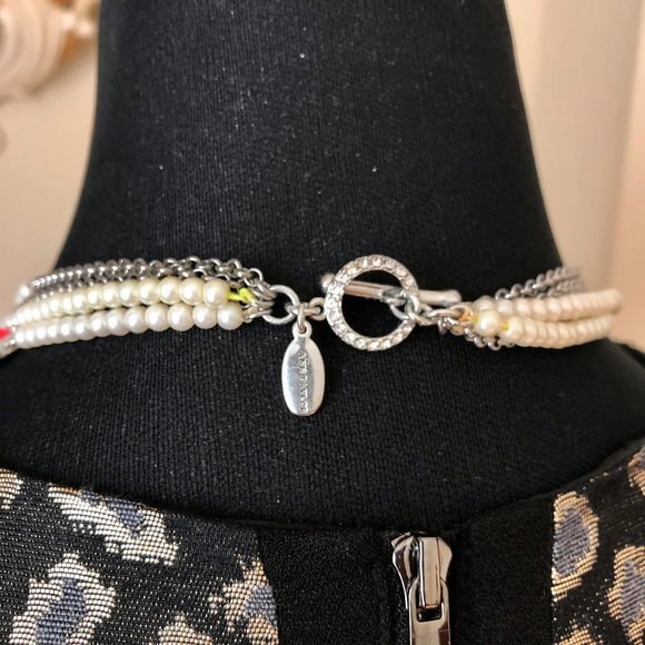 Ann Taylor Colorful Multi-Strand Necklace - Picture 3 of 6